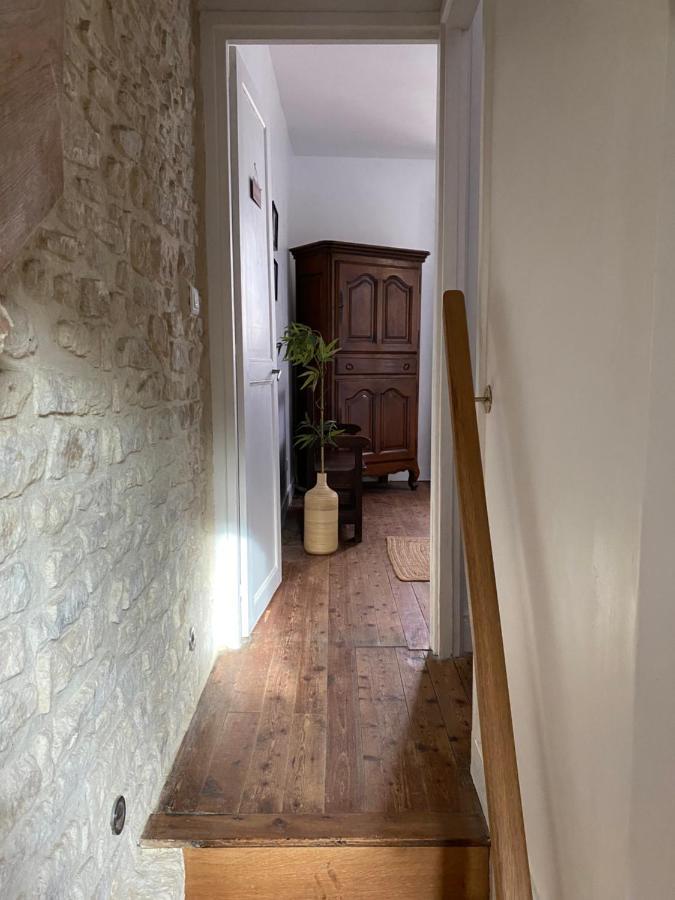 La Maison Bleue Port-en-Bessin-Huppain Bagian luar foto
