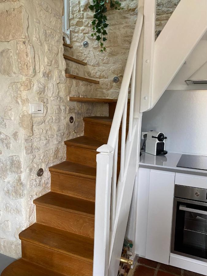 La Maison Bleue Port-en-Bessin-Huppain Bagian luar foto